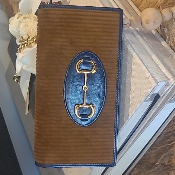 GUCCI HORSEBIT 1955 WALLET WITH CHAIN - BROWN - Picture 3 of 15